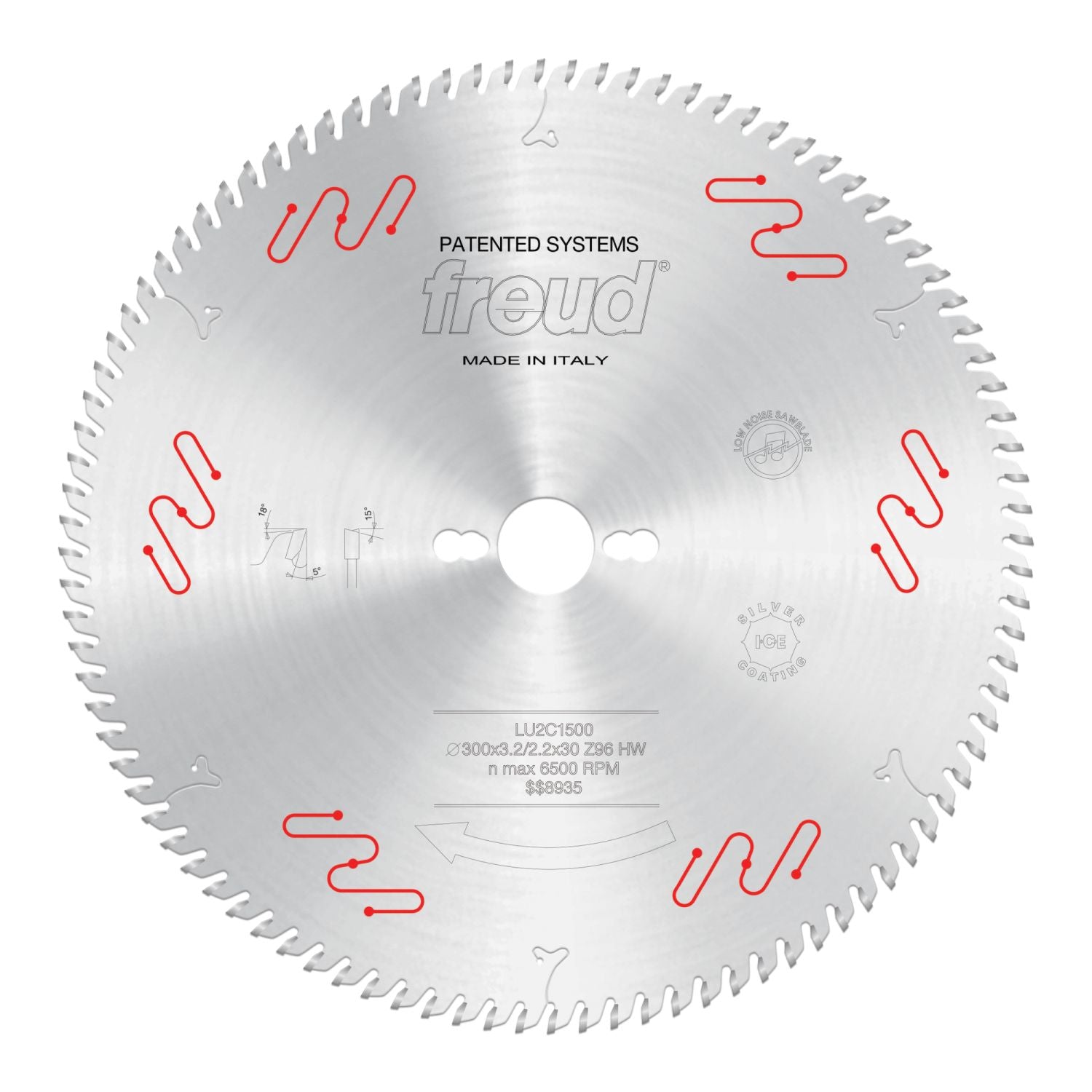 Freud LU2C15 300mm Carbide Tipped Saw Blade for Crosscutting