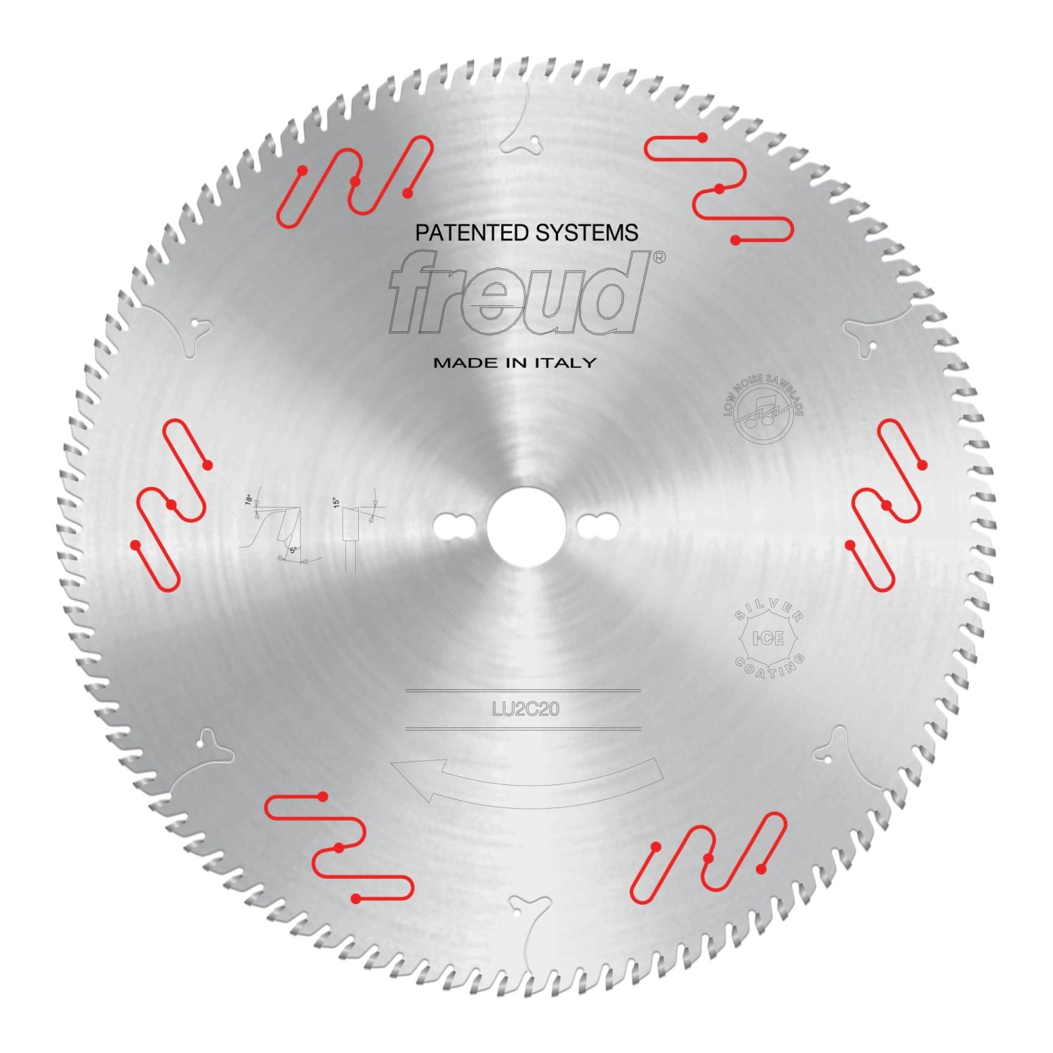 Freud LU2C20 350mm Carbide Tipped Saw Blade for Crosscutting