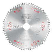 Freud LU2D04 200mm Thin Kerf Carbide Tipped Saw Blade for Crosscutting