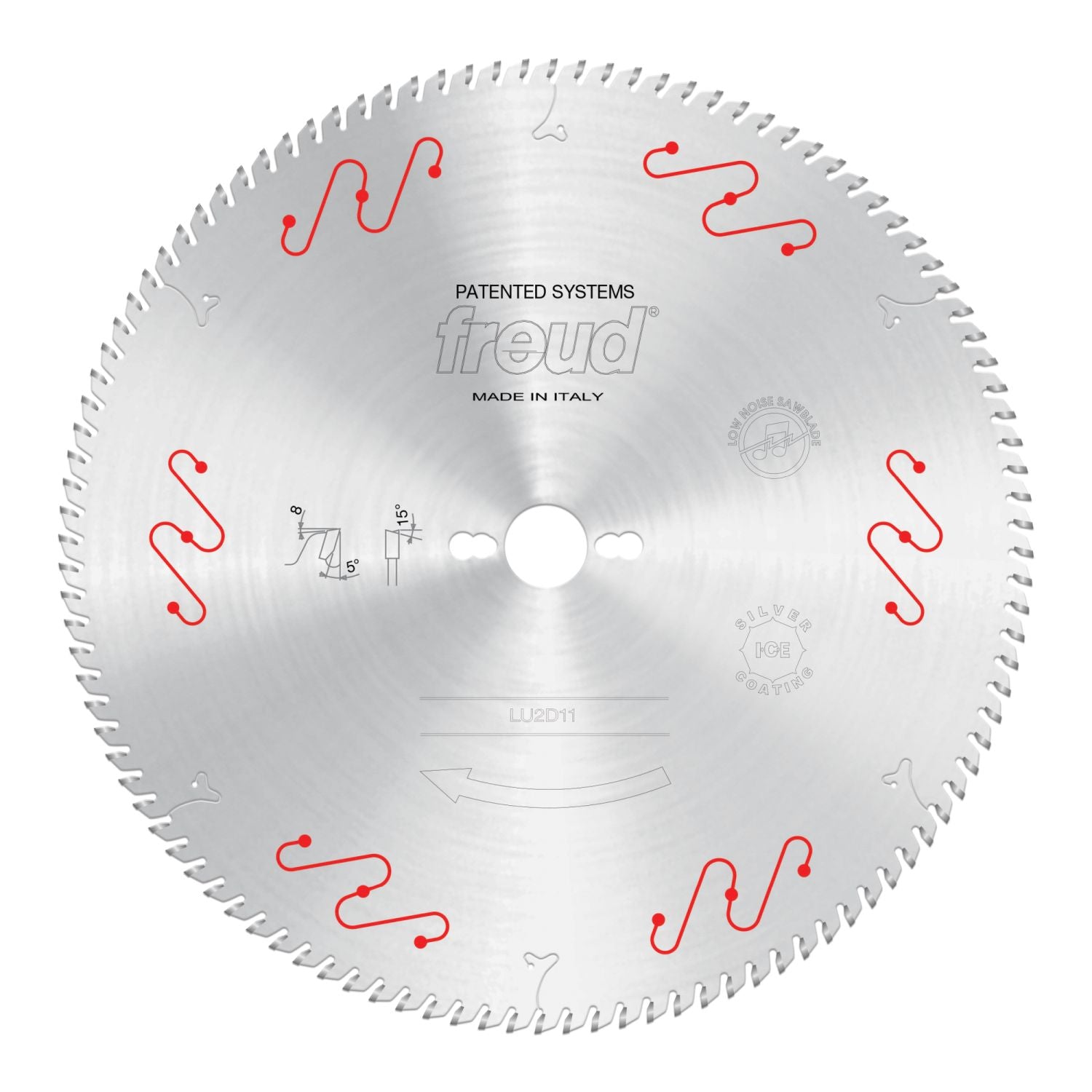 Freud LU2D11 350mm Thin Kerf Carbide Tipped Saw Blade for Crosscutting