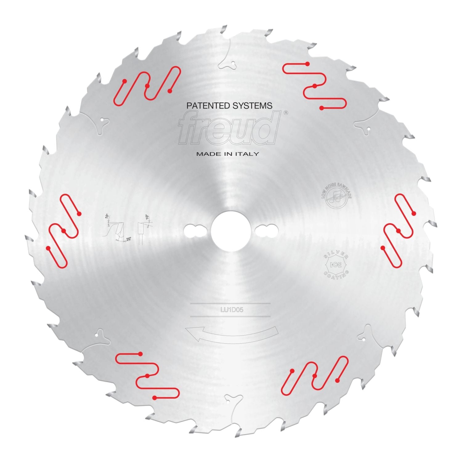 Freud LU2F05 250mm Carbide Tipped Saw Blade for Ripping / Crosscutting Wooden & Composite Panels