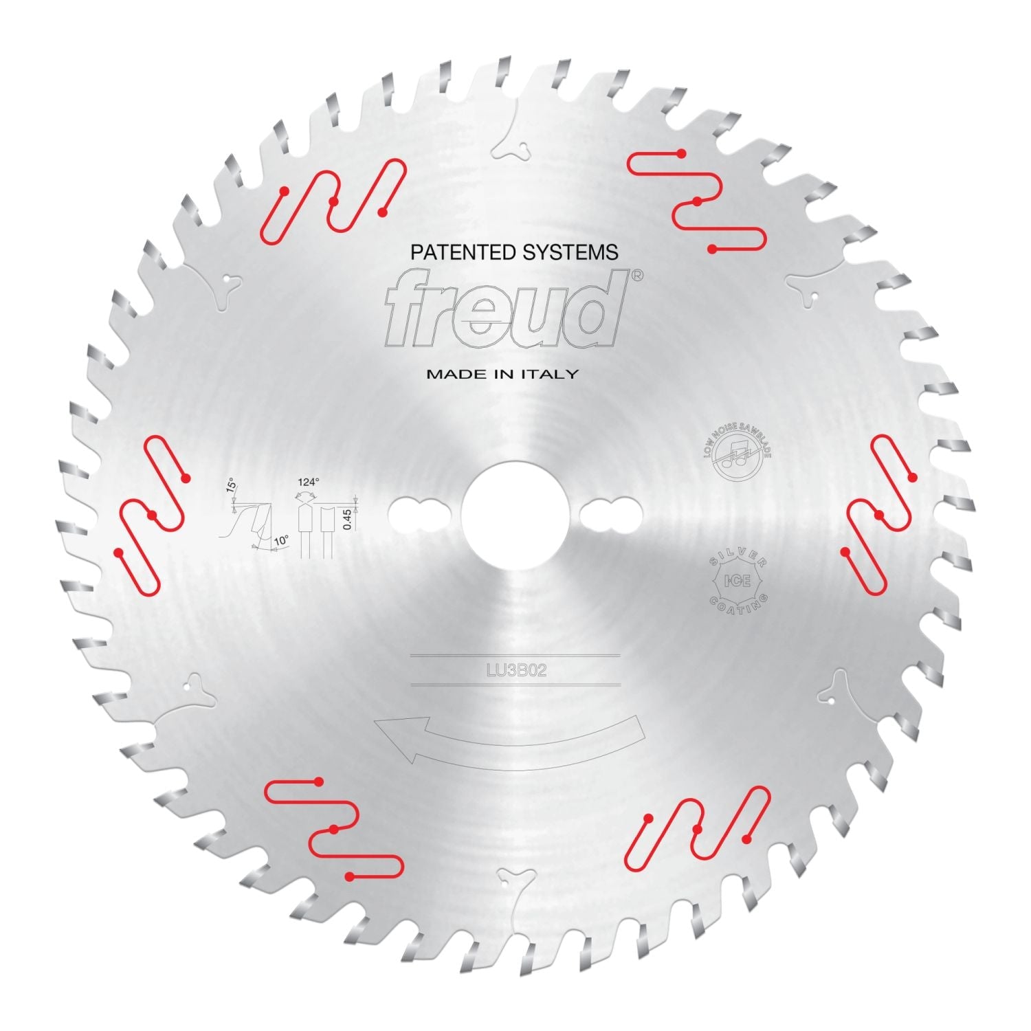 Freud LU3B02 250mm Panel Sizing Saw Blade for Sliding Table Saws