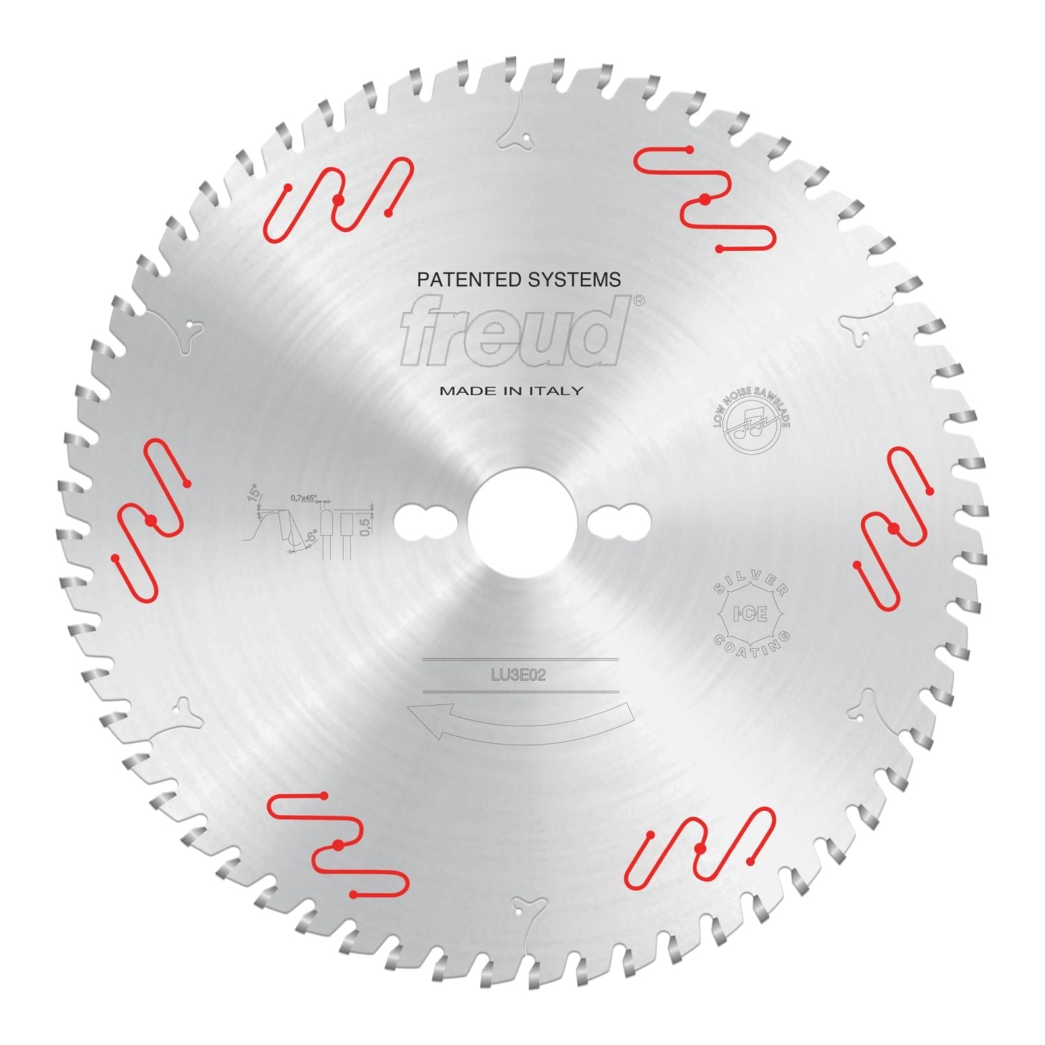 Freud LU3E02 250mm Panel Sizing Saw Blade for Sliding Table Saws