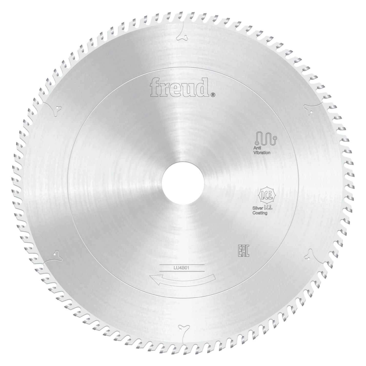 Freud LU4B01 203mm Ultra-Thin Kerf Plastics & Plexiglass Blade for Fine Finish