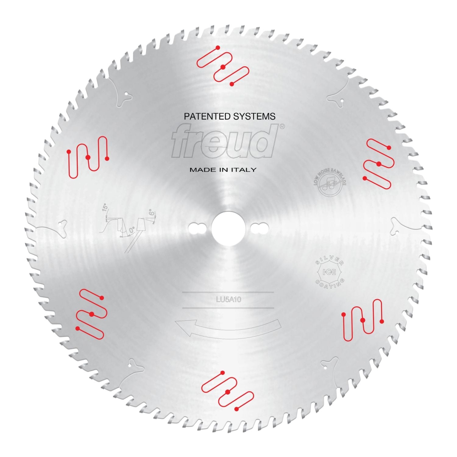 Freud LU5A10 350mm Medium to Thick Aluminum & Non-Ferrous Blade with Mechanical Clamping