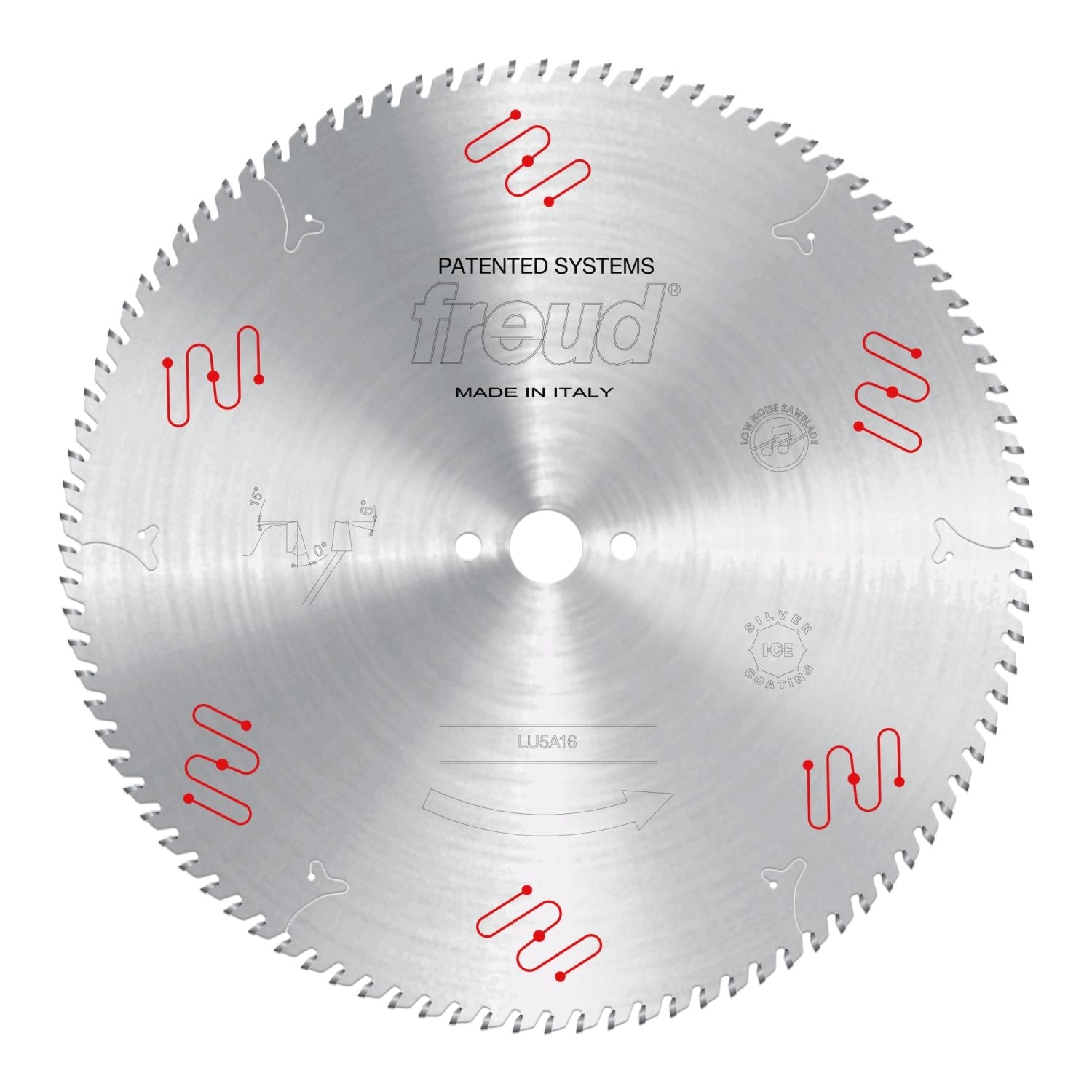 Freud LU5A16 400mm Medium to Thick Aluminum & Non-Ferrous Blade with Mechanical Clamping
