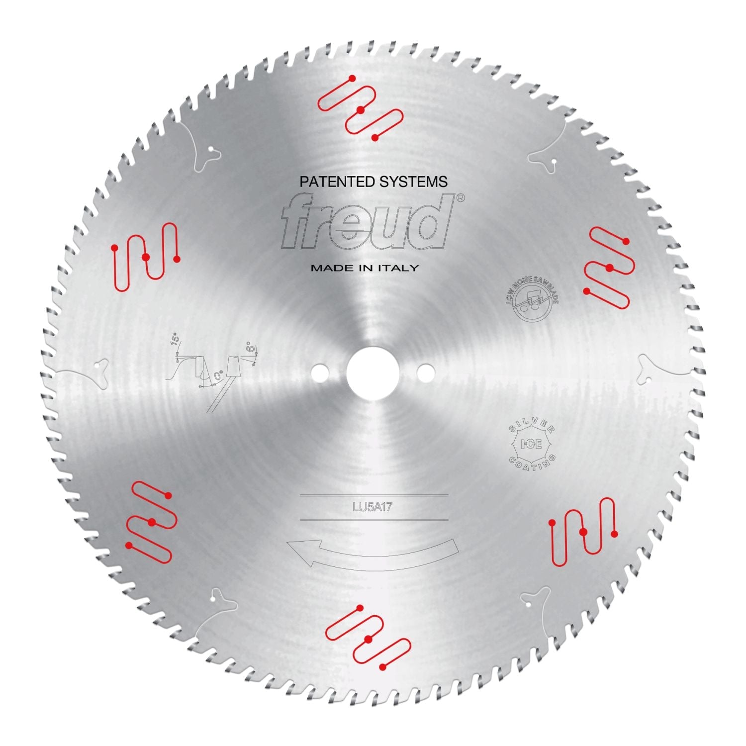 Freud LU5A17 400mm Medium to Thick Aluminum & Non-Ferrous Blade with Mechanical Clamping