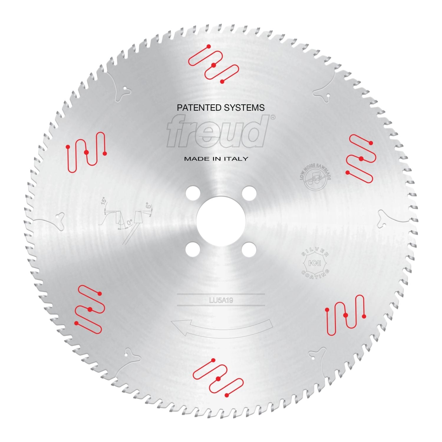 Freud LU5A19 400mm Medium to Thick Aluminum & Non-Ferrous Blade with Mechanical Clamping