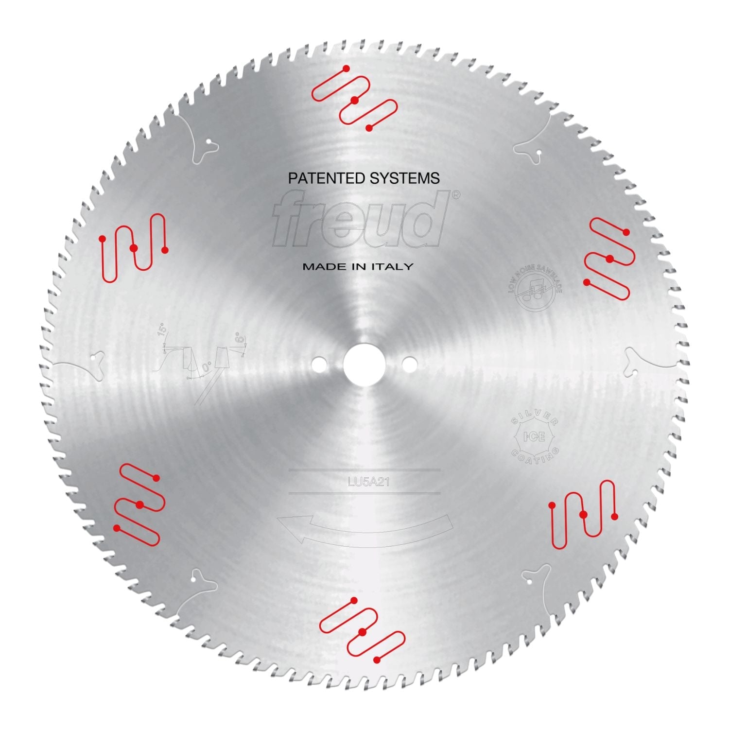 Freud LU5A21 450mm Medium to Thick Aluminum & Non-Ferrous Blade with Mechanical Clamping