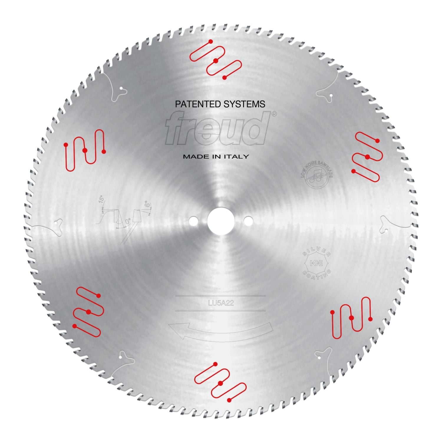 Freud LU5A22 450mm Medium to Thick Aluminum & Non-Ferrous Blade with Mechanical Clamping