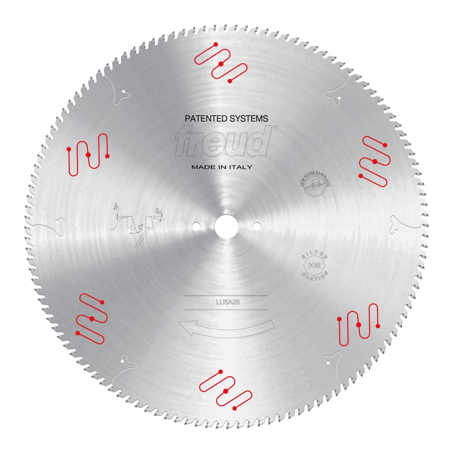 Freud LU5A25 500mm Medium to Thick Aluminum & Non-Ferrous Blade with Mechanical Clamping