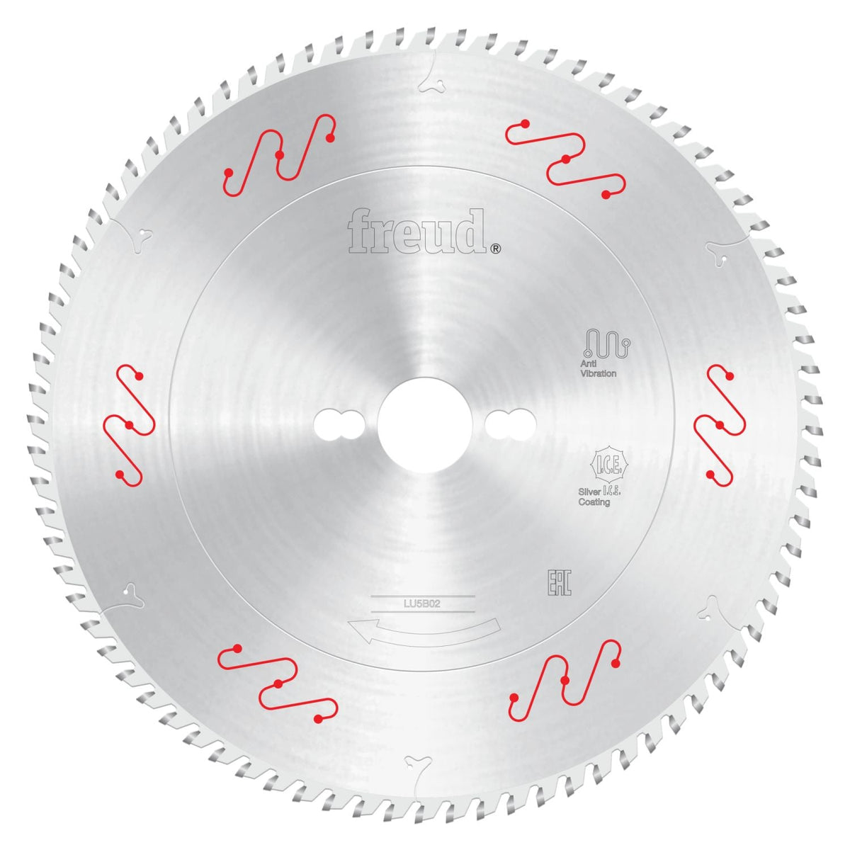 Freud LU5B02 250mm Thin to Medium Aluminum & Non Ferrous Blade with Mechanical Clamping