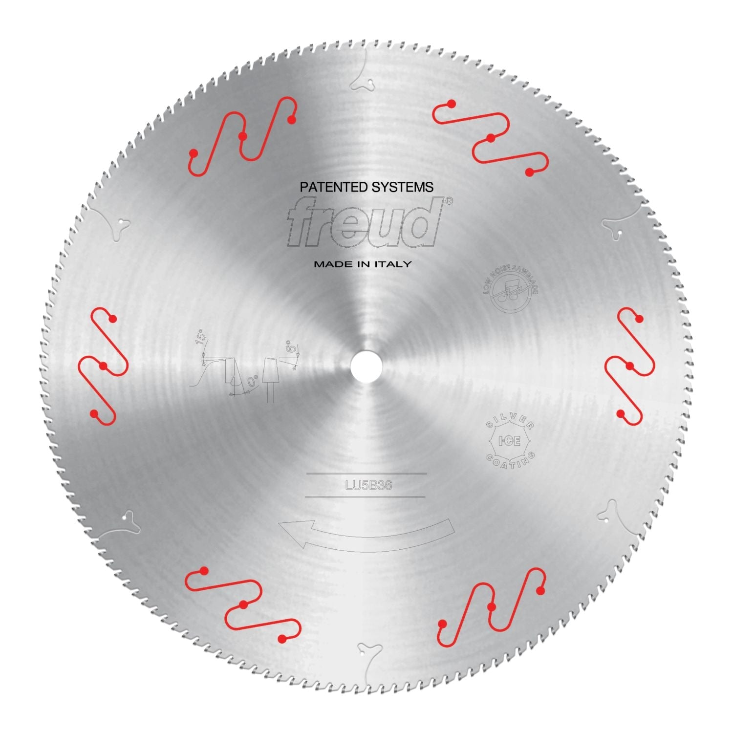 Freud LU5B3600 600mm Thin to Medium Aluminum & Non Ferrous Blade with Mechanical Clamping