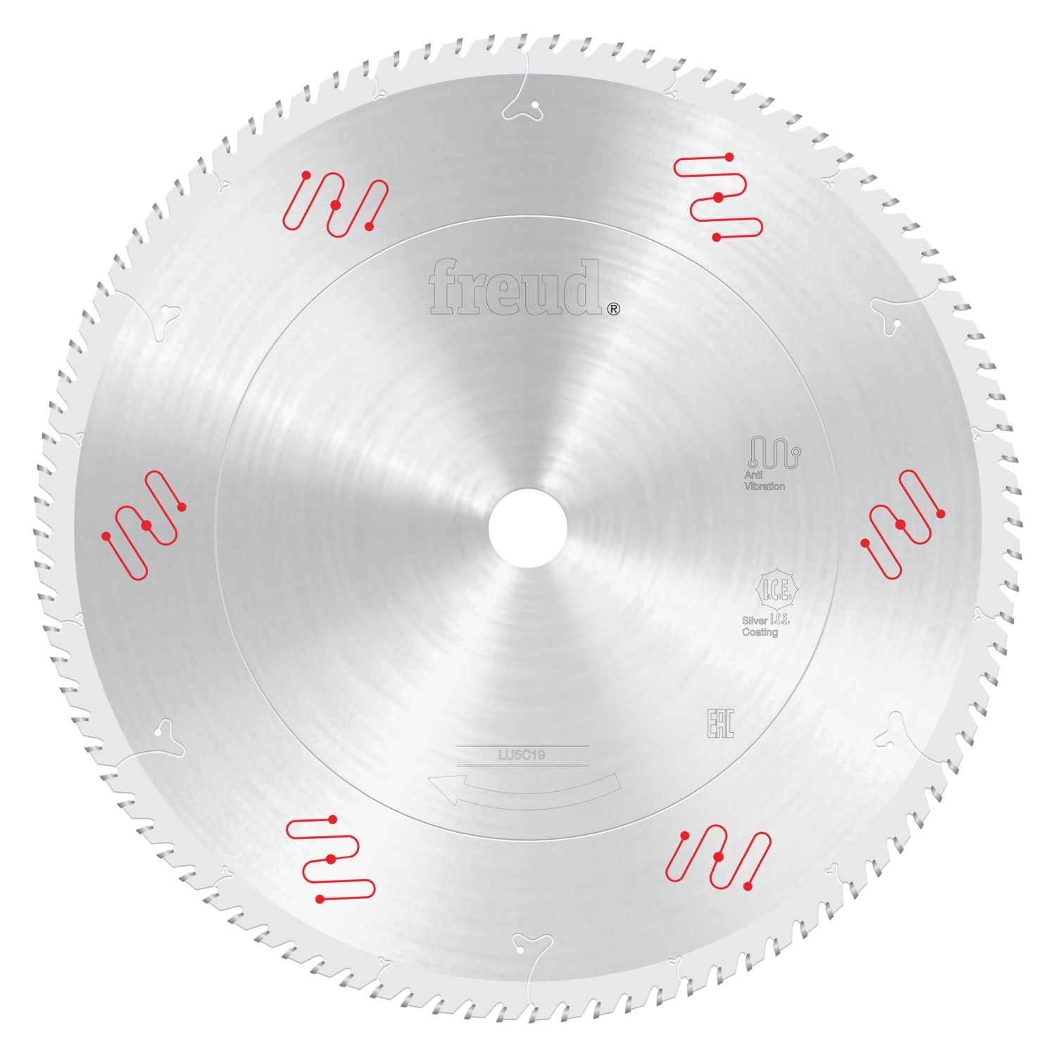 Freud LU5C19 400mm Medium to Thick Aluminum & Non-Ferrous Blade with or without Mechanical Clamping