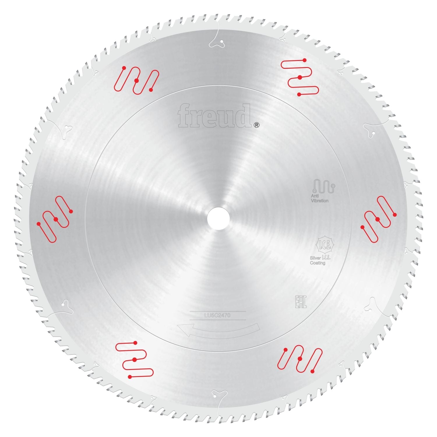 Freud LU5C2470 18 in. Medium to Thick Aluminum & Non-Ferrous Blades with or without Mechanical Clamping