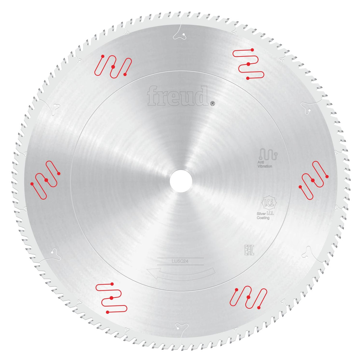 Freud LU5C24 450mm Medium to Thick Aluminum & Non-Ferrous Blade with or without Mechanical Clamping