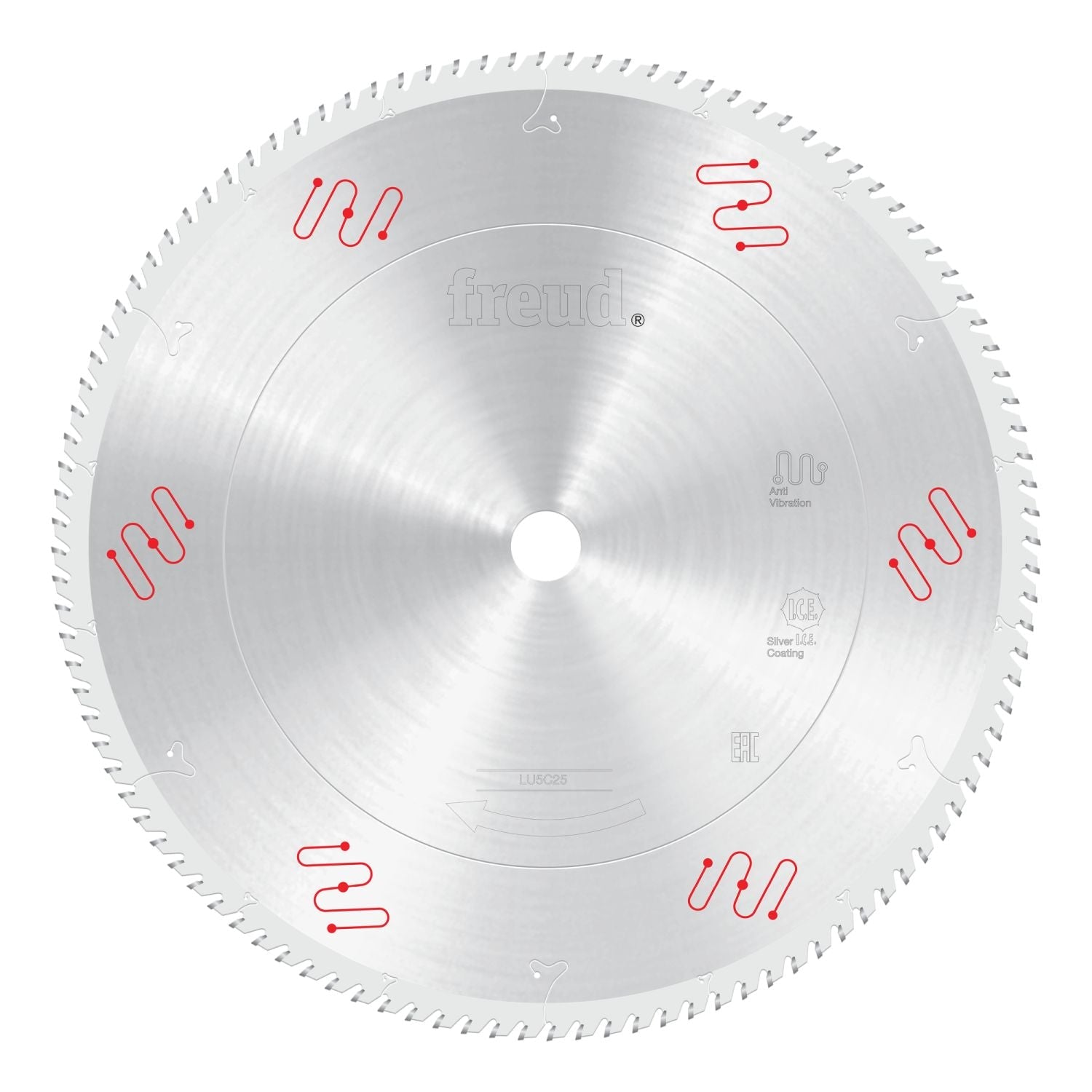 Freud LU5C25 450mm Medium to Thick Aluminum & Non-Ferrous Blade with or without Mechanical Clamping