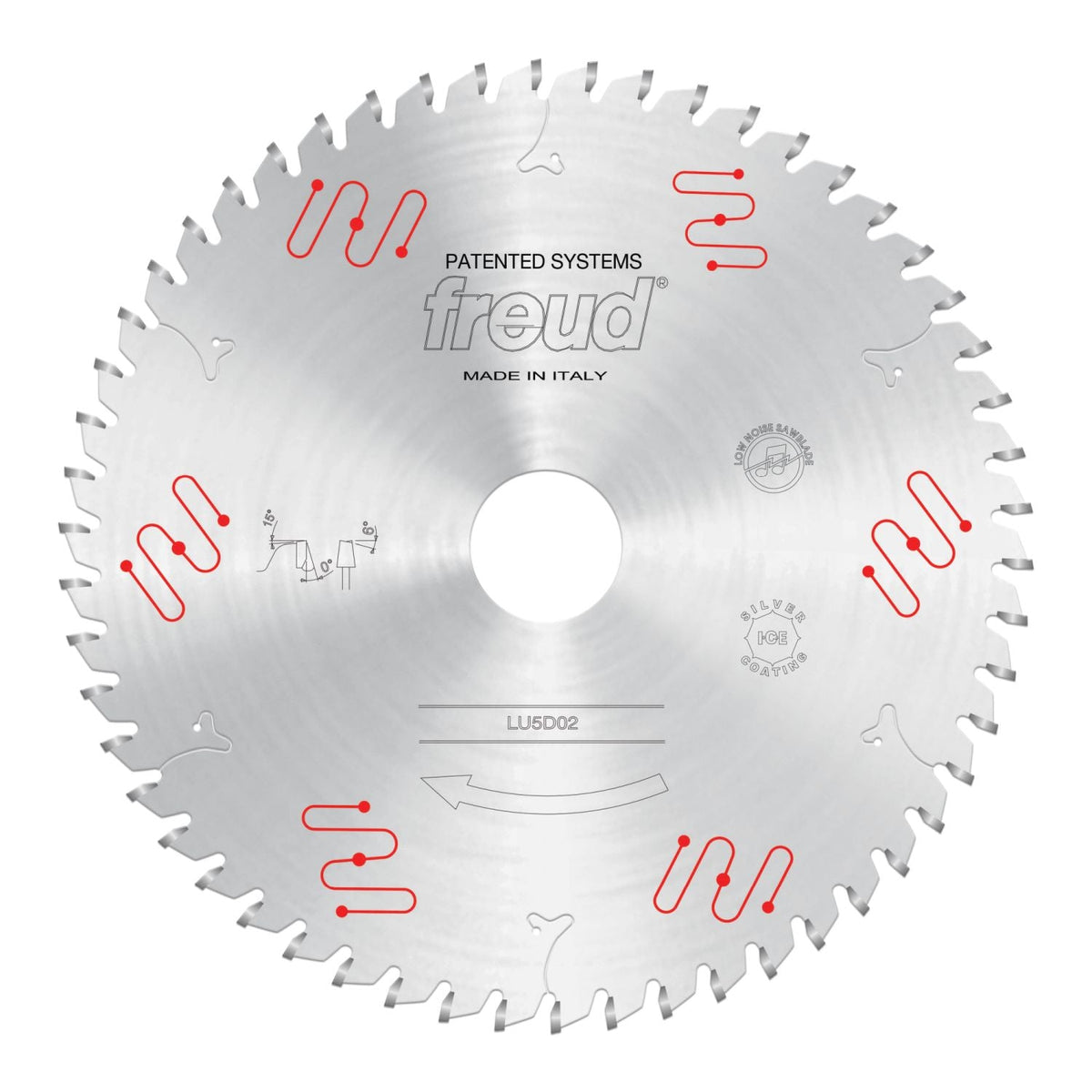 Freud LU5D02 190mm Medium Aluminum & Non-Ferrous Blade with or without Mechanical Clamping