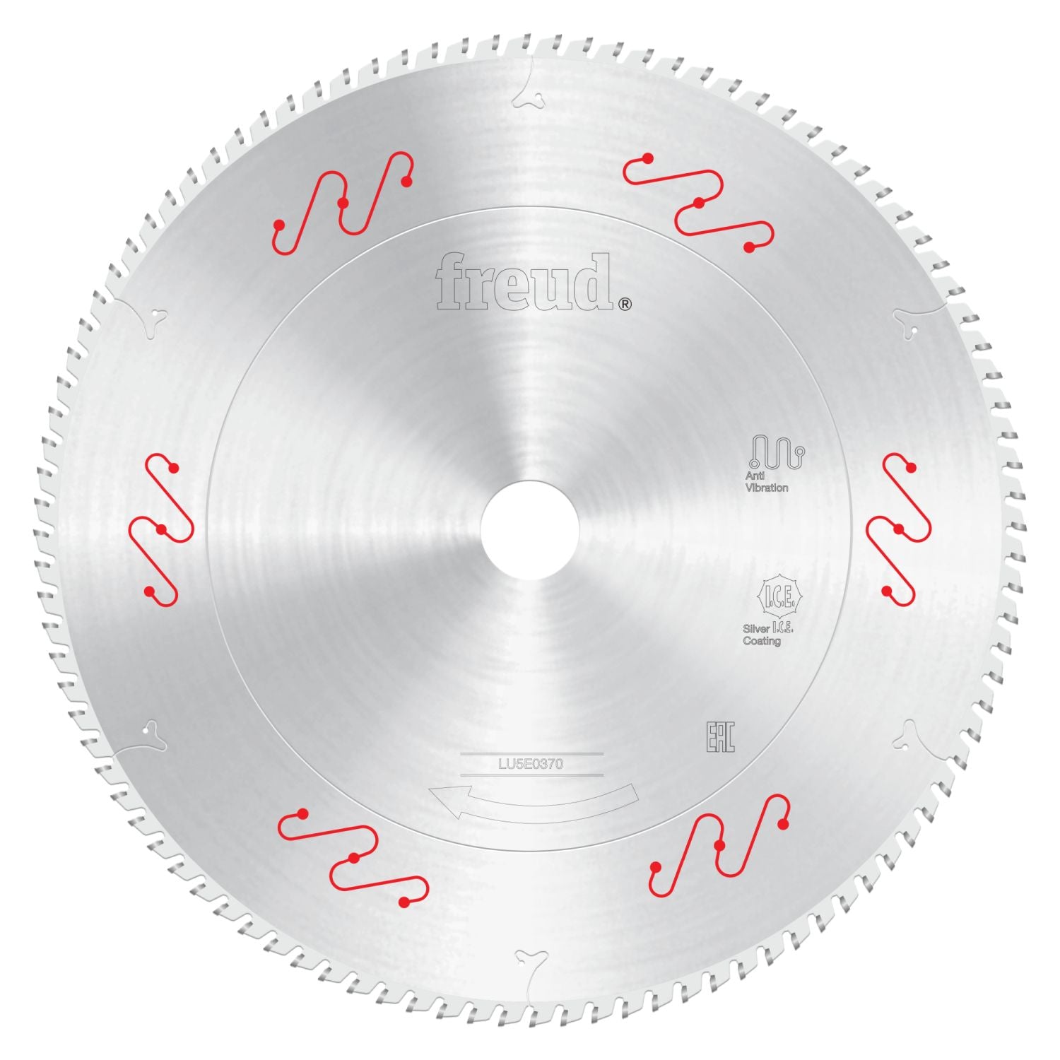 Freud LU5E0370 10 in. Ultra-Thin Aluminum & Non-Ferrous Blades with Mechanical Clamping