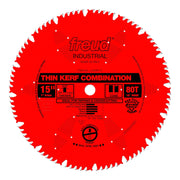 Freud LU83R015 15 in. Thin Kerf Combination Blade