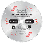 Freud LU90M012 12 in. Thin Stock Non-Ferrous Metal Blade