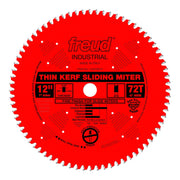 Freud LU91R012 12 in. Thin Kerf Sliding Compound Miter Saw Blade