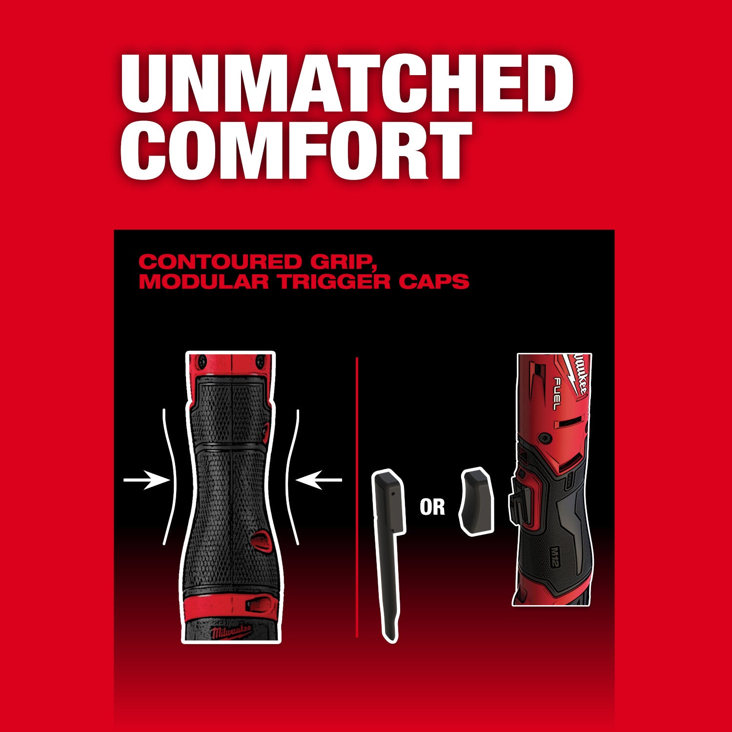 Milwaukee M12 FUEL 1/2-in. Extended Reach Ratchet (3055-20)