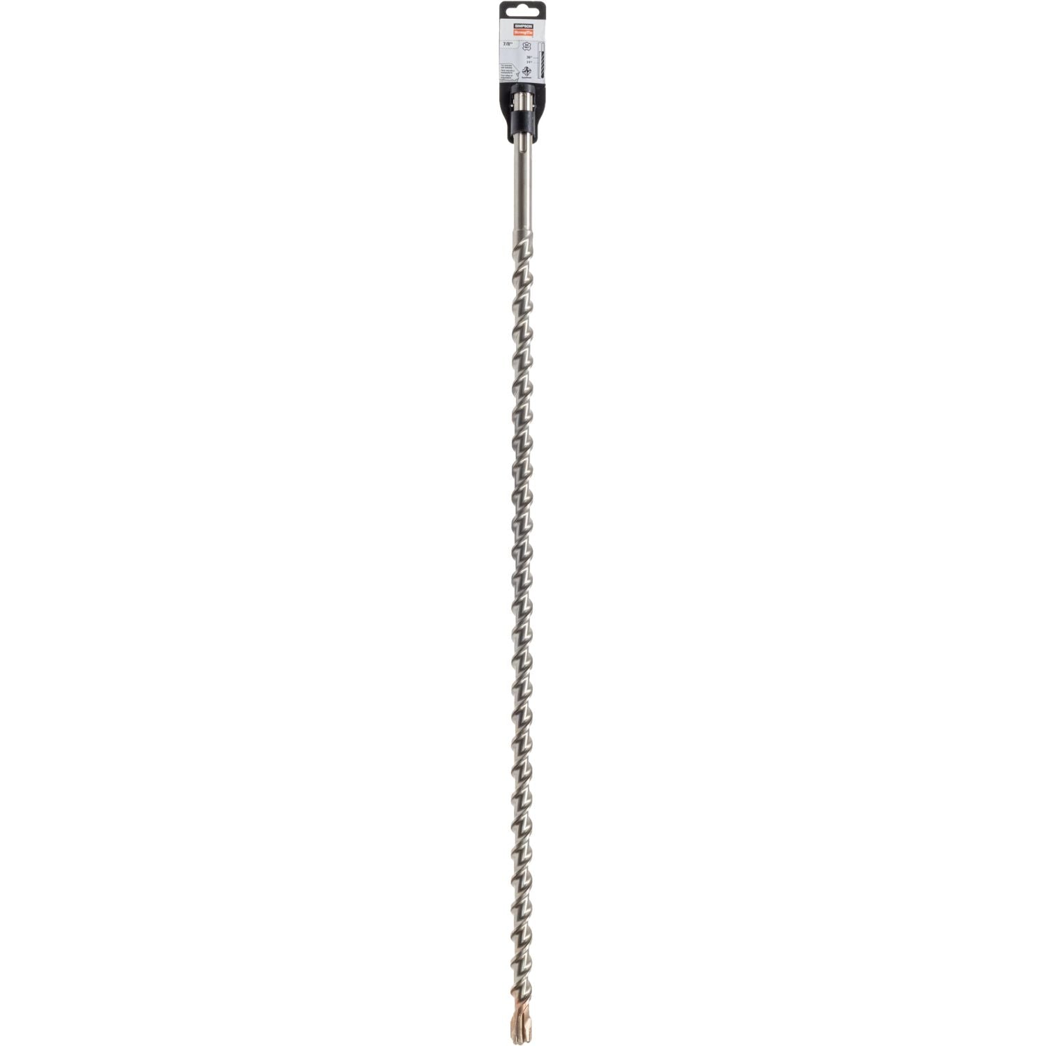 Simpson Strong-Tie MDMX08736Q 7/8-in. x 36-in. SDS-max Shank Quad-Head Drill Bit