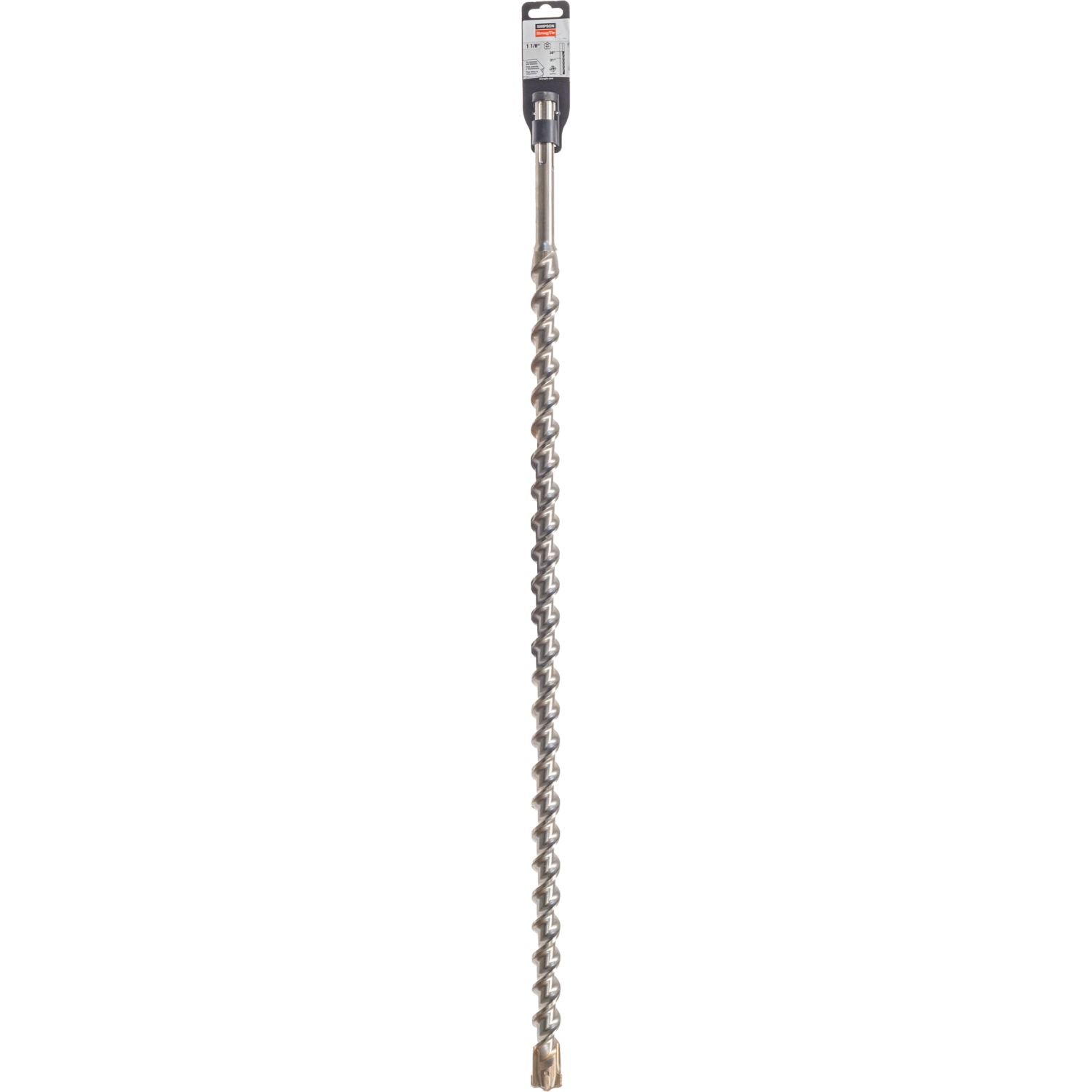 Simpson Strong-Tie MDMX11236Q 1-1/8-in. x 36-in. SDS-max Shank Quad-Head Drill Bit