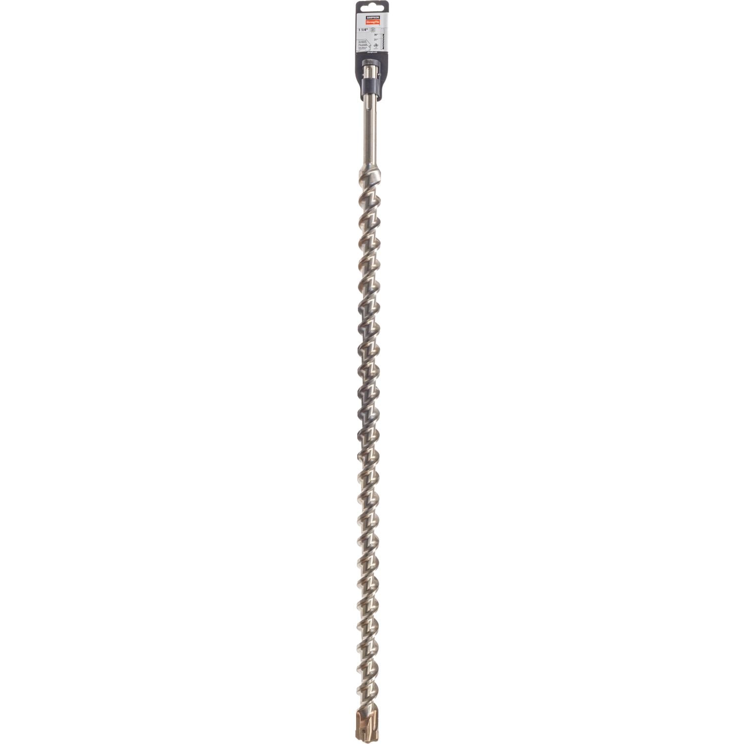 Simpson Strong-Tie MDMX12536Q 1-1/4-in. x 36-in. SDS-max Shank Quad-Head Drill Bit