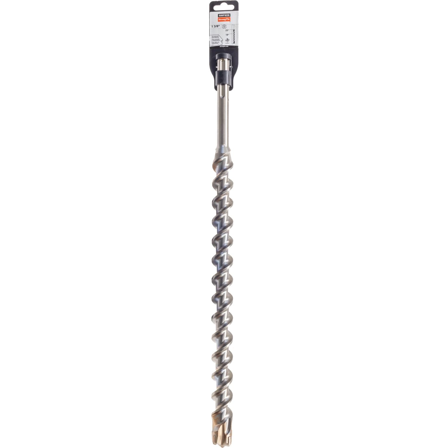 Simpson Strong-Tie MDMX13723Q 1-3/8-in. x 23-in. SDS-max Shank Quad-Head Drill Bit