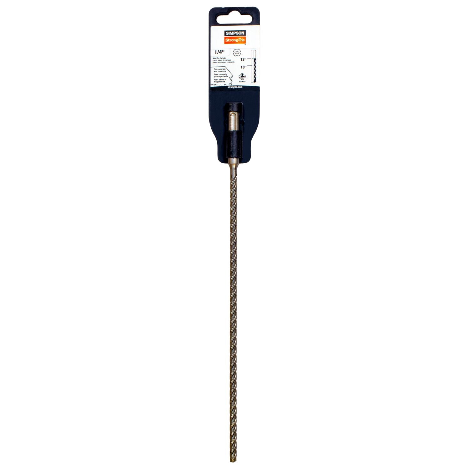 Simpson Strong-Tie MDPL01812 3/16-in. x 12-in. SDS-plus Shank Drill Bit