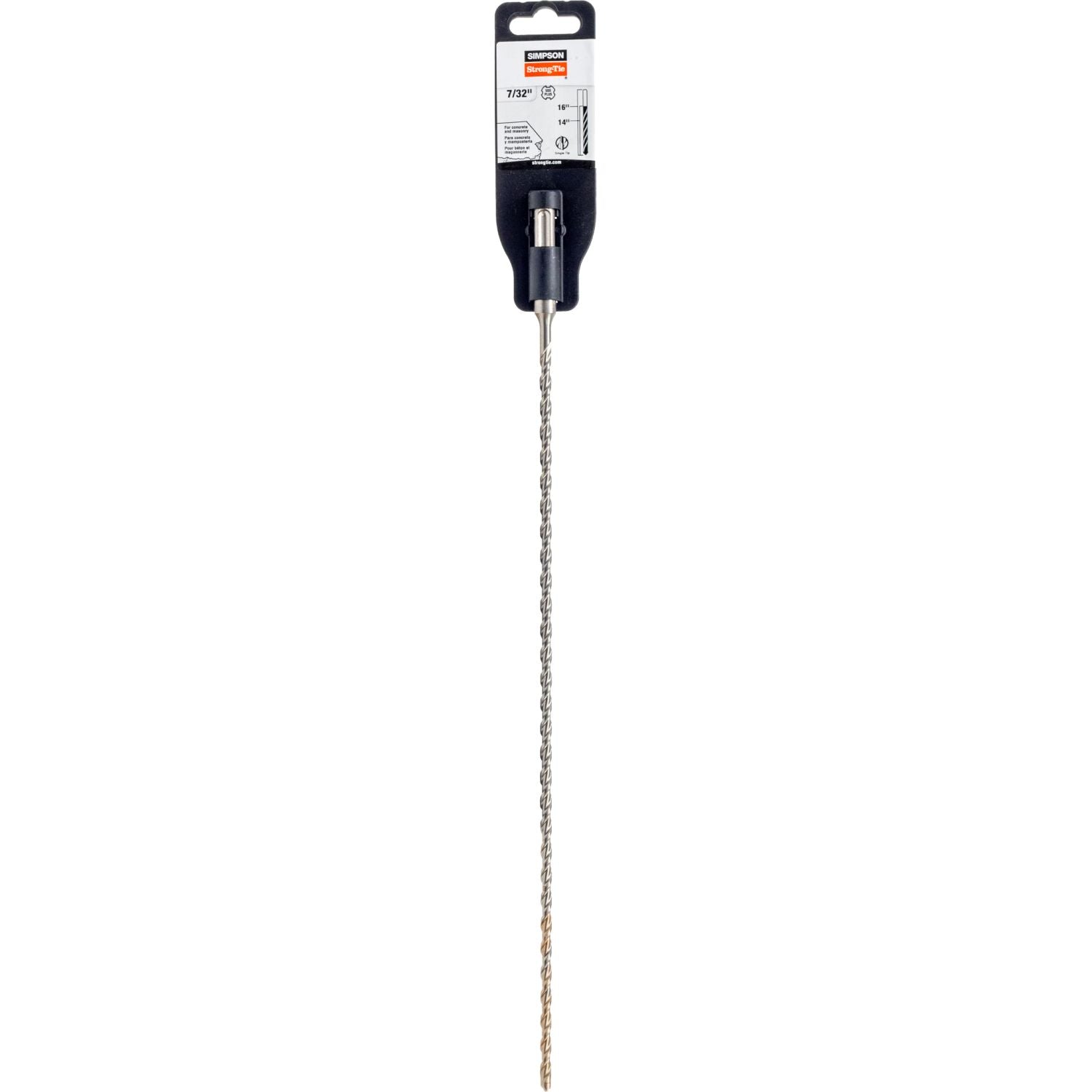 Simpson Strong-Tie MDPL02116 7/32-in. x 16-in. SDS-plus Shank Drill Bit