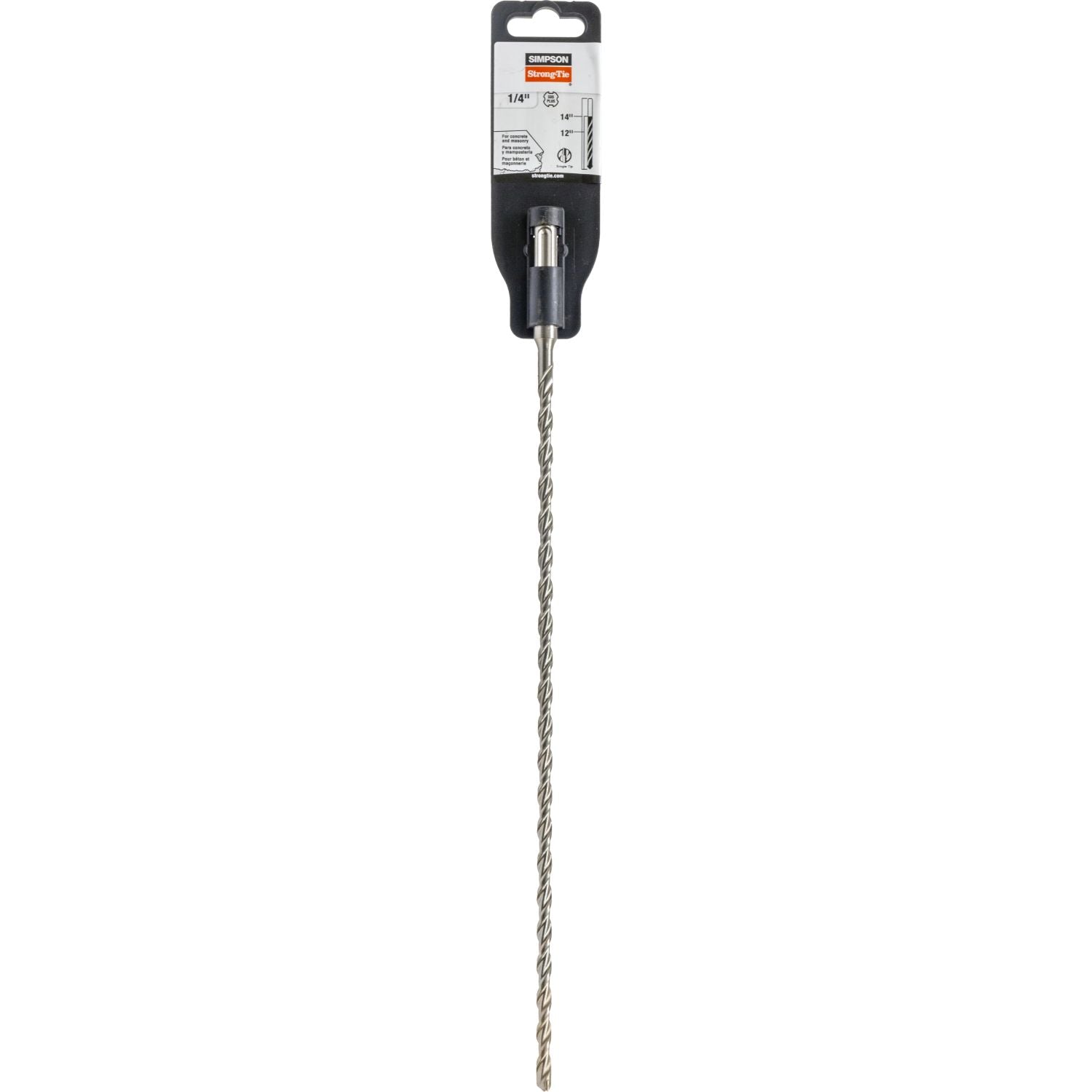 Simpson Strong-Tie MDPL02514 1/4-in. x 14-in. SDS-plus Shank Drill Bit