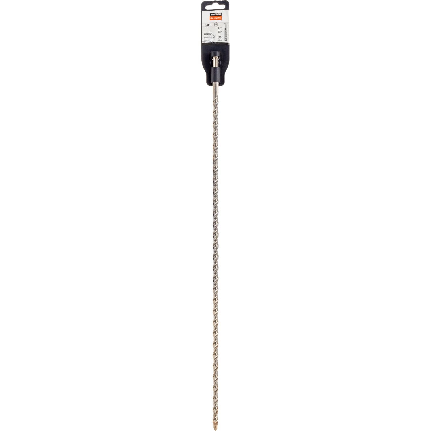 Simpson Strong-Tie MDPL03724 3/8-in. x 24-in. SDS-plus Shank Drill Bit