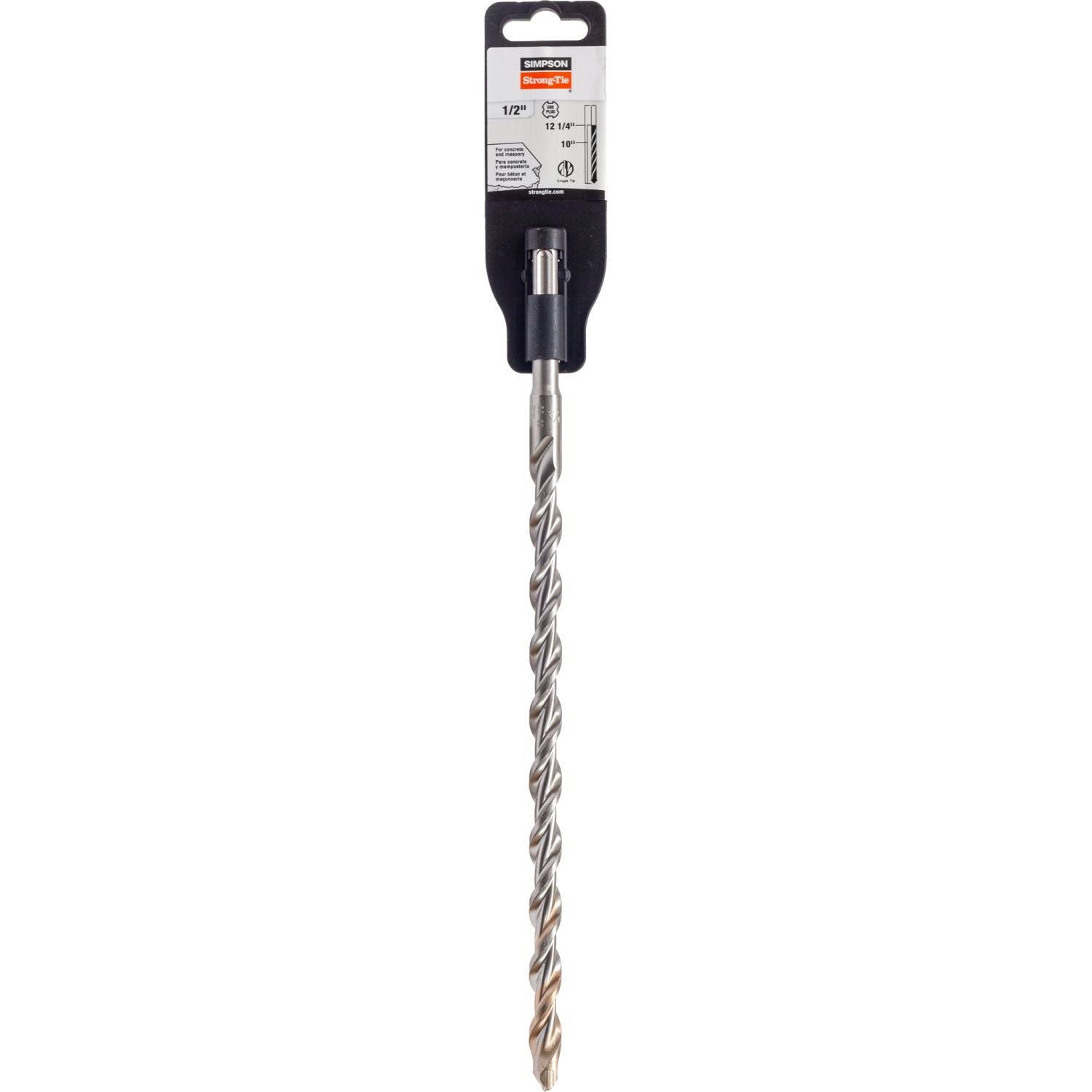 Simpson Strong-Tie MDPL05012 1/2-in. x 12-1/4-in. SDS-plus Shank Drill Bit