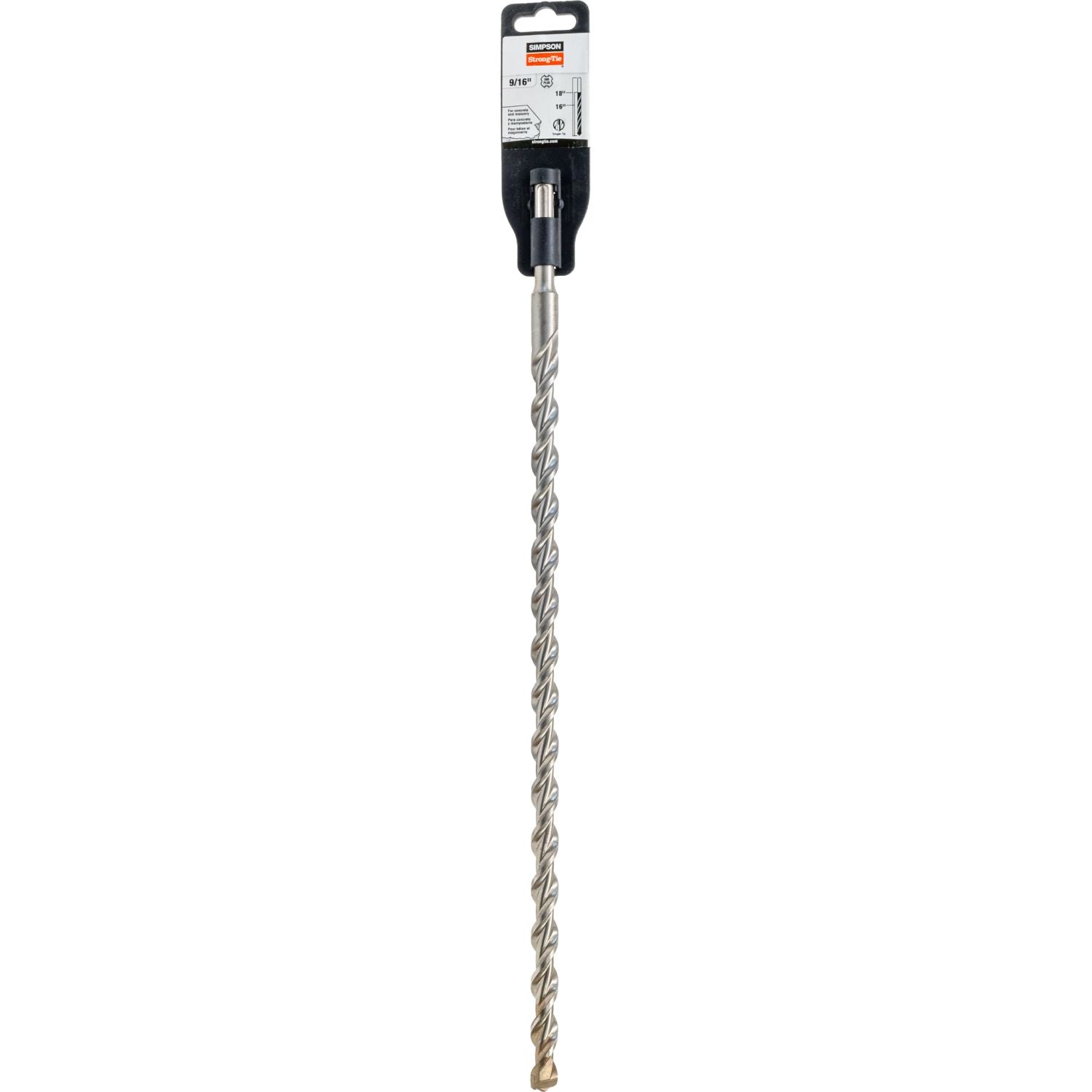 Simpson Strong-Tie MDPL05618 9/16-in. x 18-in. SDS-plus Shank Drill Bit