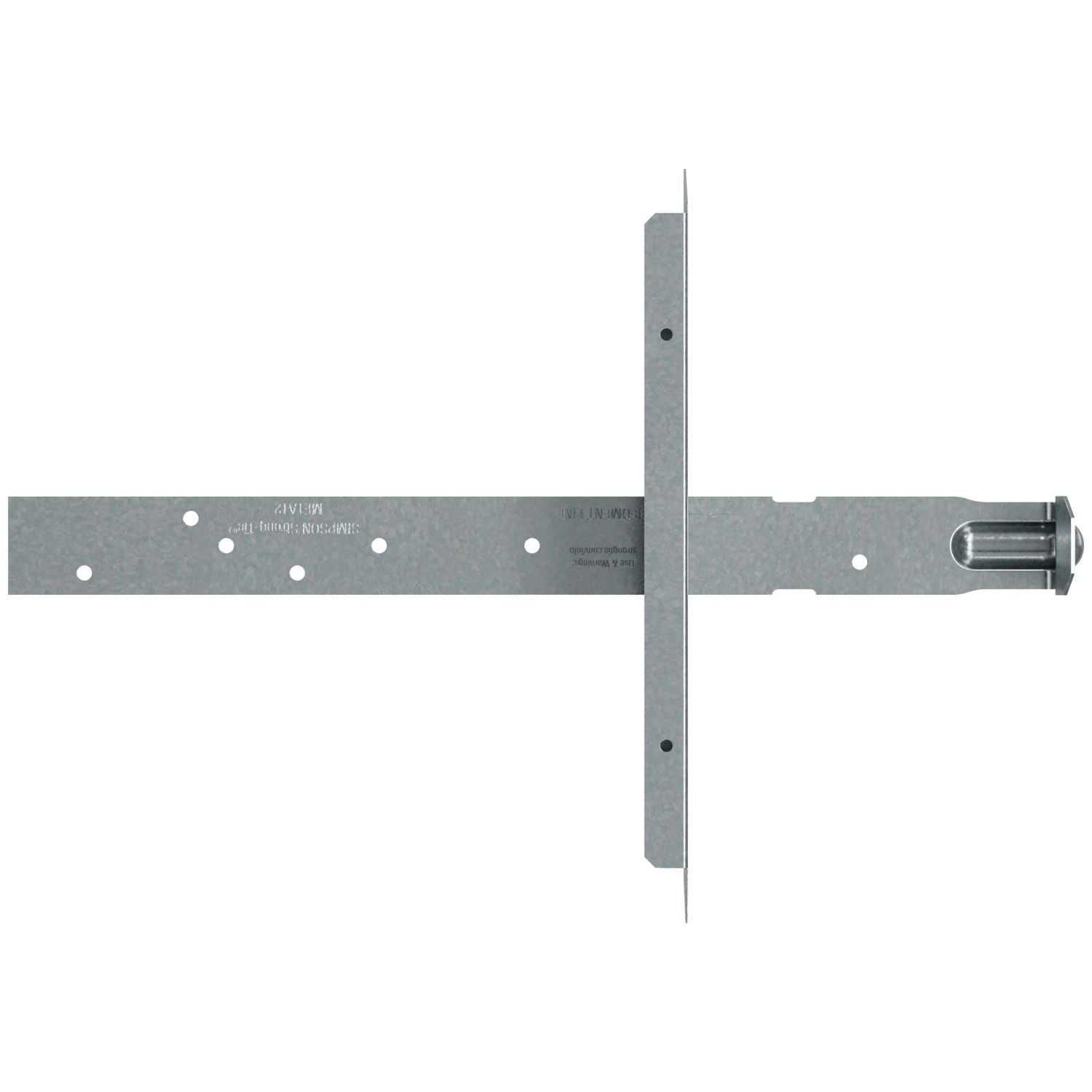 Simpson Strong-Tie META12 META 12-in. Galvanized Embedded Truss Anchor