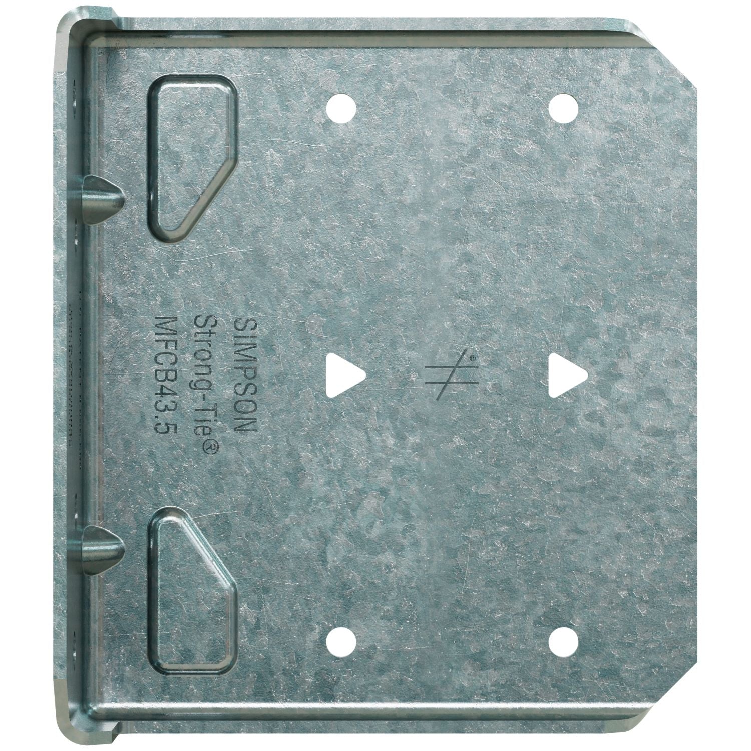 Simpson Strong-Tie MFCB43.5-R25 MFCB 3-1/2-in. Bypass Framing Fixed-Clip Connector, 25-Pack