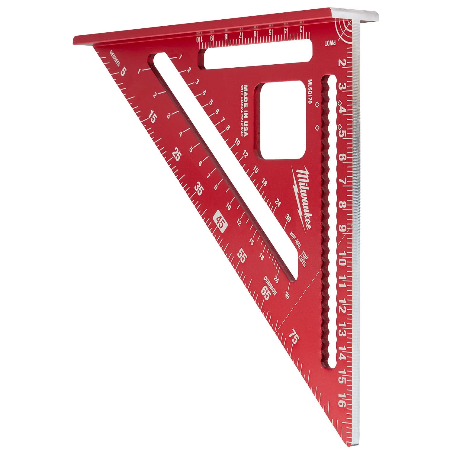 Milwaukee MLSQ170 Metric 180mm Rafter Square