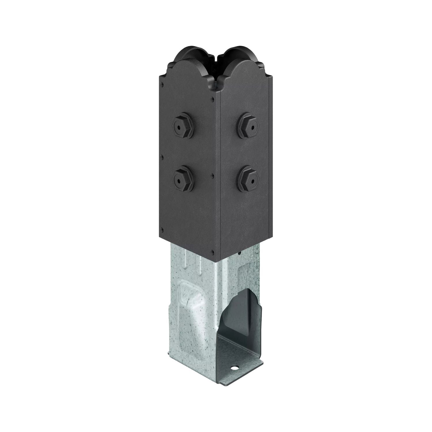 Simpson Strong-Tie MPB44Z MPBZ ZMAX Galvanized Moment Post Base for 4x4 w/ SDS Screws