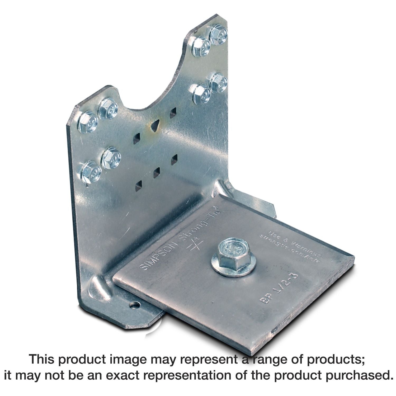 Simpson Strong-Tie MSSC6.25KW-KT20 MSSC 6-1/4-in. Kneewall Connector for 8-in. Framing Member w/ Bearing Plate, 20-Pack
