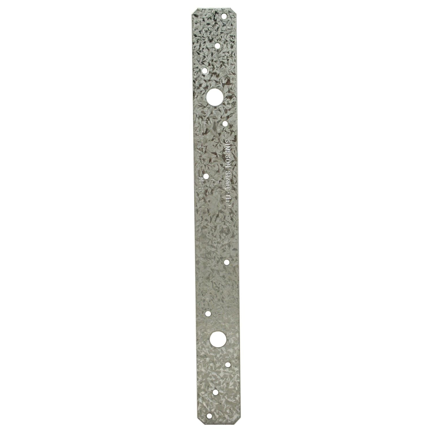 Simpson Strong-Tie MSTA12 MSTA 12-in. 18-Gauge Galvanized Medium Strap Tie