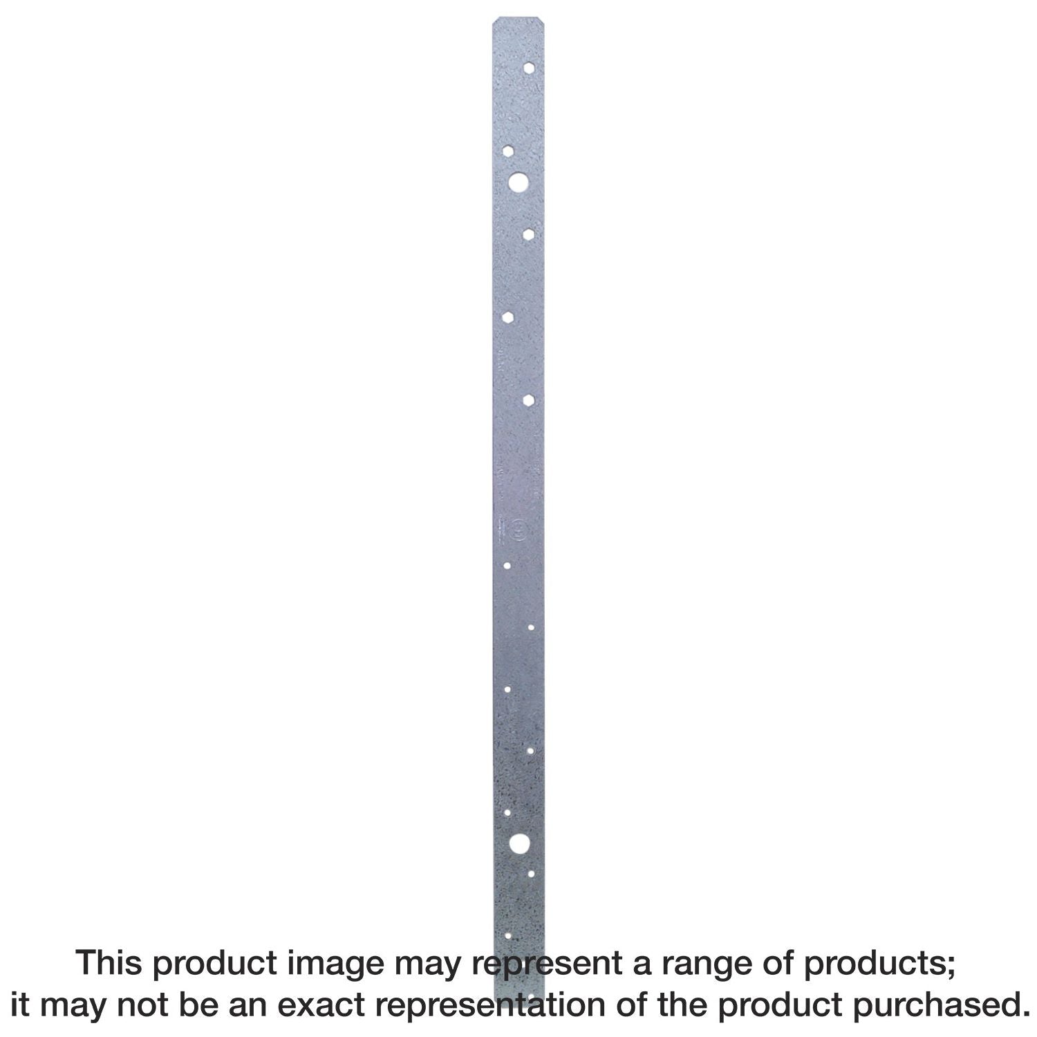 Simpson Strong-Tie MSTAM24 MSTAM 24-in. 18-Gauge Galvanized Medium Strap Tie for Masonry