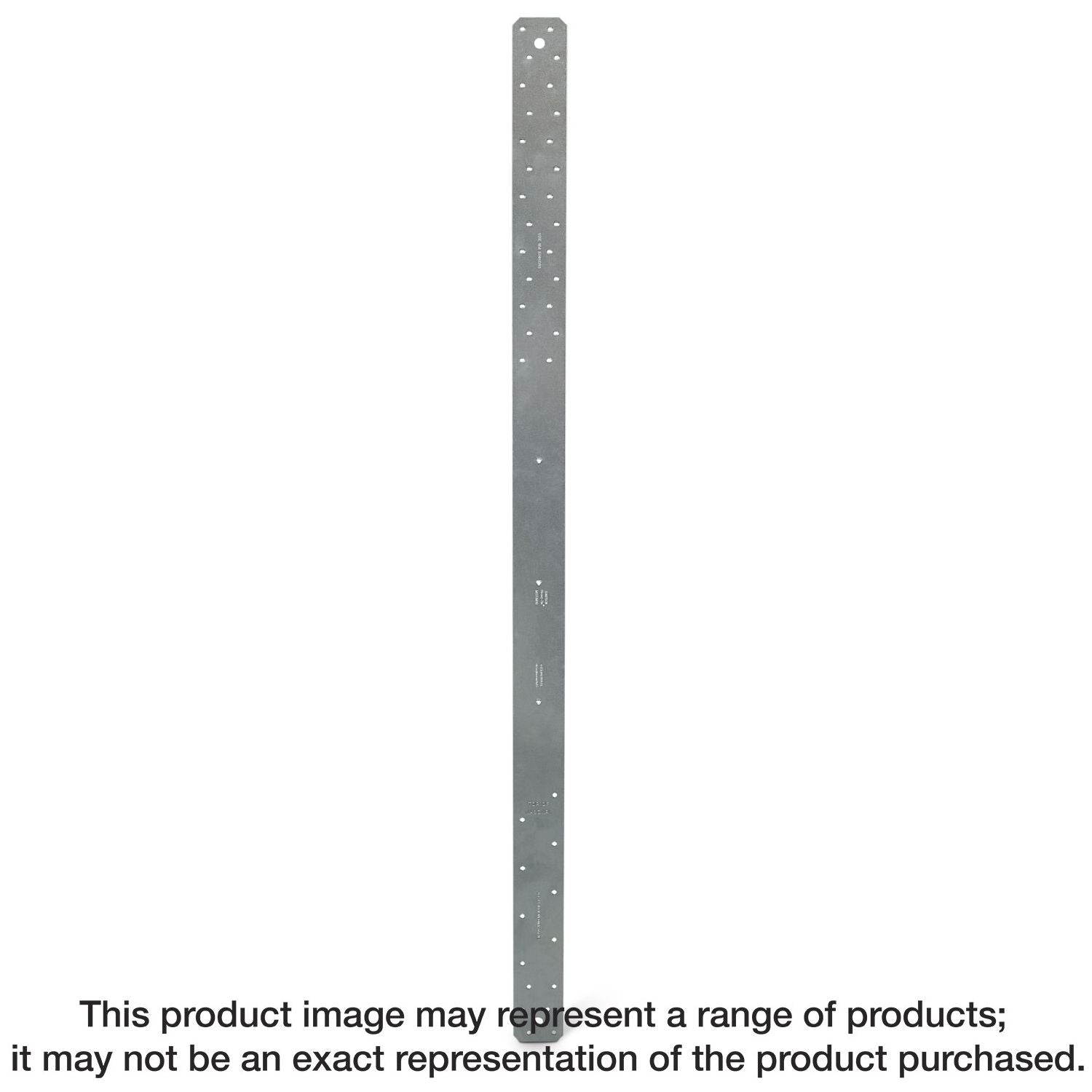 Simpson Strong-Tie MSTCM60 MSTCM 59-1/2-in. 16-Gauge Galvanized Medium Strap Tie for Masonry