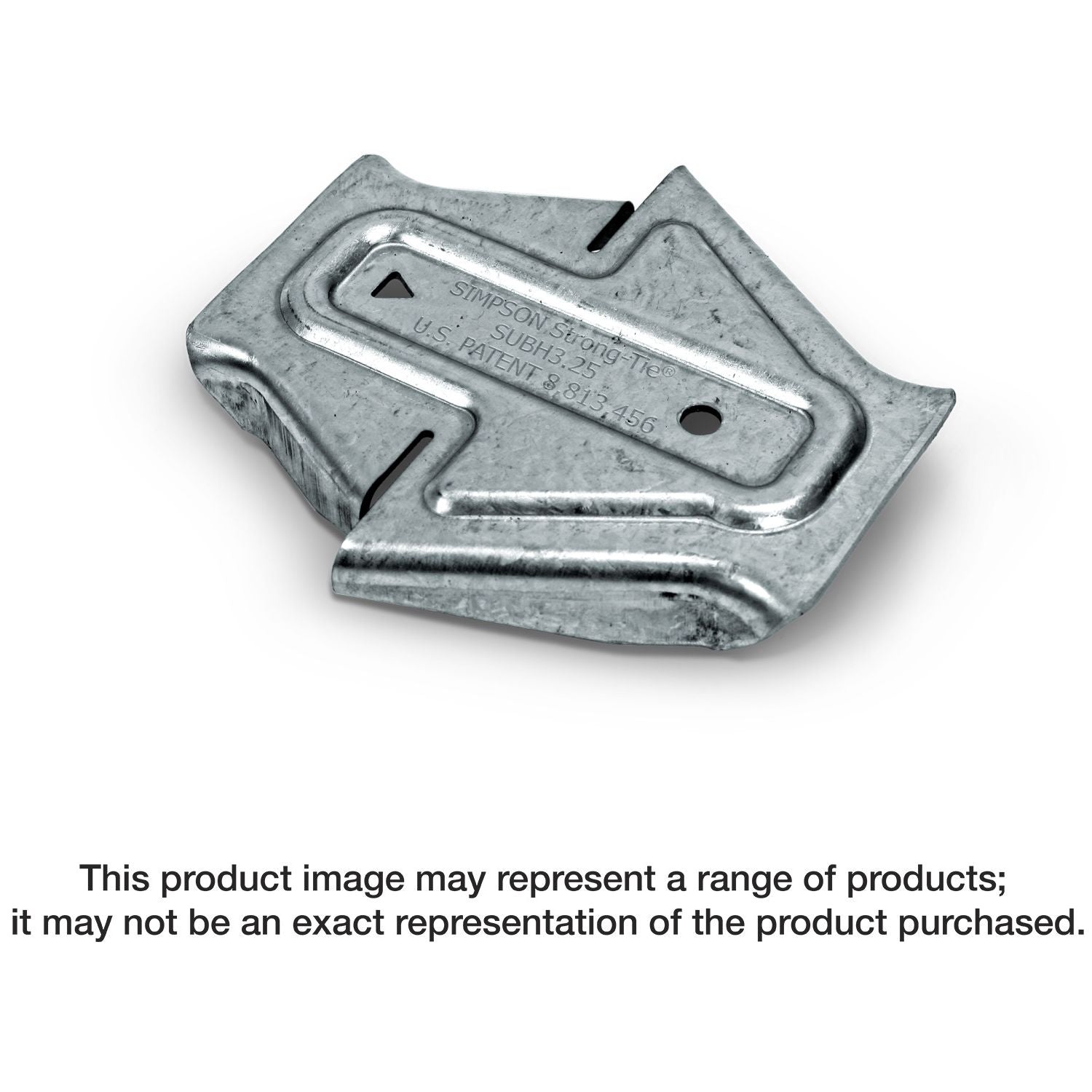 Simpson Strong-Tie MSUBH3.25-R100 MSUBH 3-1/4-in. 14 ga. Bridging Connector, 100-Pack