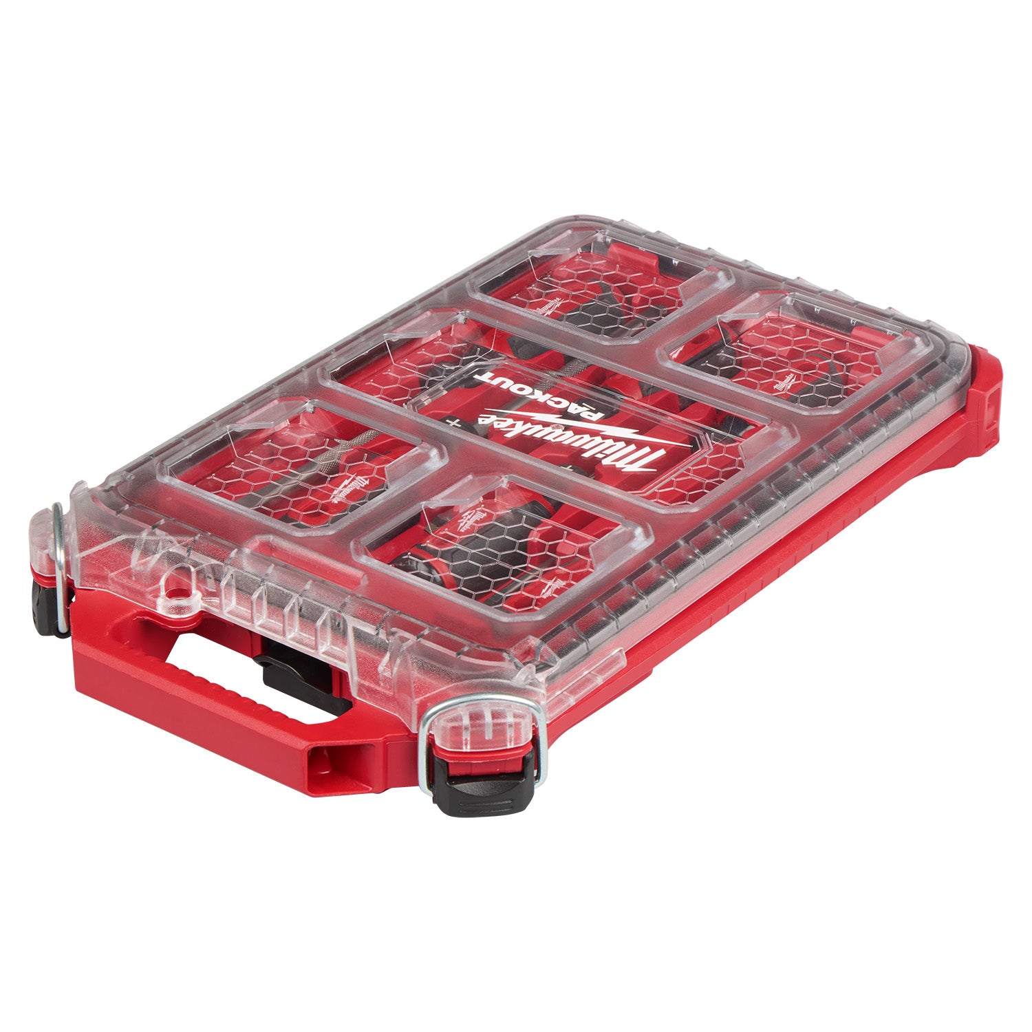 Milwaukee MT200-6P 6-Piece Cushion Grip Screwdrivers PACKOUT Low-Profile Compact Organizer Set