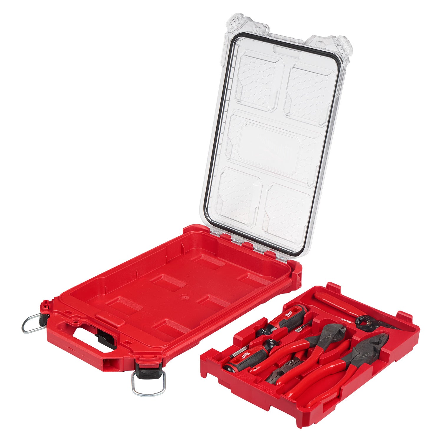 Milwaukee MT500-6P 6-Piece Dipped Grip Pliers, Wire Stripper