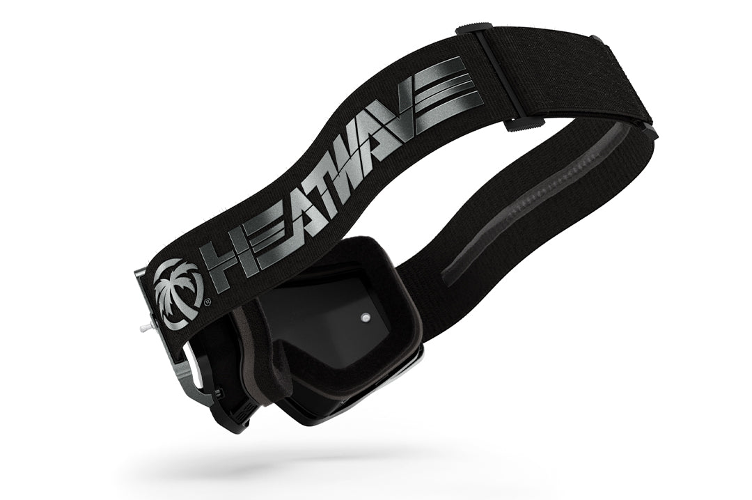 Heat Wave BILLBOARD GT Silver MXG-250 Moto Goggle