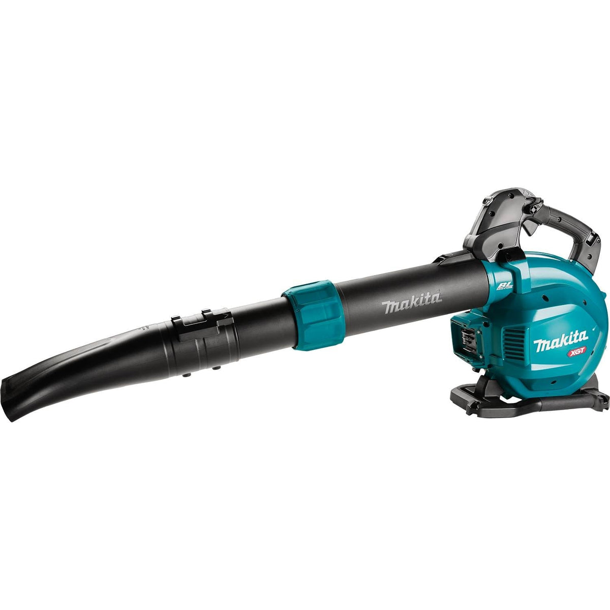 Makita GBU03ZV 40V max XGT Brushless Blower in blower configuration